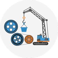 Mechanical parts & sparea