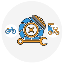 Bicycle spare parts